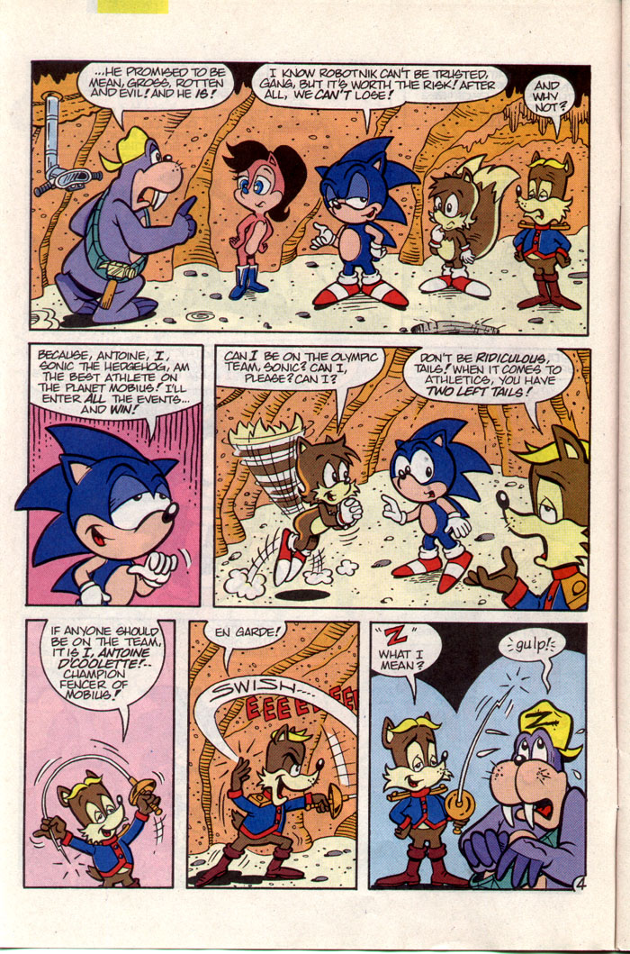 Sonic - Archie Adventure Series December 1993 Page 4